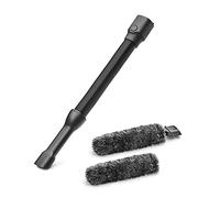 AEG AKIT22 Duster Kit (plumeau Flexible, Tuyau d'aspiration, Nettoyage des Objets délicats, dépoussiérage sans Rayures, Embout aspirateur, Lavable, Compatible avec AP8000, Gris/Noir)