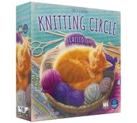 AEG Alderac Ent. | Knitting Circle | Jeu De Placement De Tuiles Puzzle avec Laine Chats Et Cartes Objectif | 1 À 4 Joueurs | 30 À 45 Minutes