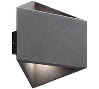 AEG Applique murale d'extérieur 2 ampoules en fonte d'aluminium 4 W Anthracite AEG280055