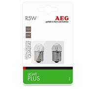 AEG Automotive 97273 Ampoules Light Plus R5W, 2 pièces