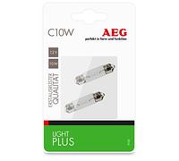 AEG Automotive 97282 Ampoules Light Plus K10W,12 V, 2 pièces
