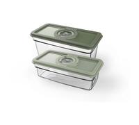 Aeg Avfb1 Rectangulaire Boîte Vert, Transparent 2 Pièces Vert