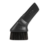 AEG AZE117 Buse 3 en 1 (accessoires, suceur d'aspirateur, nettoyage de détail pour la maison et la voiture, brosse à meubles, compatible avec les aspirateurs avec tube ovale de 36 mm, noir)