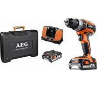 AEG BSB18 C2LI-202C Perceuse-visseuse à percussion sans fil, batterie et chargeur inclus