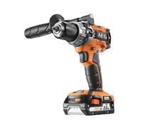 AEG BSB18C2BL Perceuse À Percussion Brushless 18V Compacte 65 Nm + Mallette
