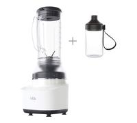 AEG CB7-1-4CW Gourmet 7 blender ceramic blanc / noir, Couleur:Blanc