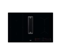 Plaque induction encastrable AEG Série 6000 Bridge with extractor CCE84543CB 7350 W Noir Noir G
