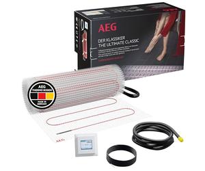 AEG Chauffage au sol électrique complet 1,5 m², 160 W/m², base thermo-sol TBS TB 160/1.5 Set Plus, 205800