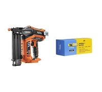 AEG - Cloueur Électrique Sur Batterie 18V PRO18V Brushless 18Ga - 2 Modes Disponibles -Châssis Robuste Magnésium - Livré en Coffret - B18N18-0 & Tacwise 0401 Boîte de 5000 clous 18G/50 mm