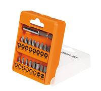 AEG - Coffret 16 embouts 1 porte-embout AEG | Empreintes Philips, Pozidriv, Torx et fentes plates, support magnétique, boîte compacte, montage, réparations, chantier