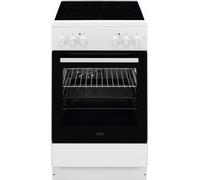 AEG Cuisinière avec plan de cuisson en vitrocéramique 50 CM CCB54081BW