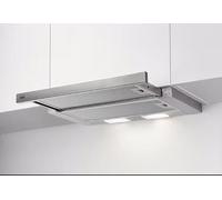 AEG DPS362AS Hotte aspirante à écran plat/évacuation ou recirculation / 60 cm/Gris/max. 215 m³/h/min 58-71 dB(A) max/C/boutons de levage court/gris