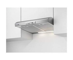 AEG DUB1611M Hotte encastrable/évacuation d'air ou recyclage / 60 cm/acier inoxydable/max. 71 m³/h/min. 63 - max. 69 dB(A) / D/interrupteur coulissant