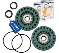 Aeg El¿Ctrolux Zanussi 4071430963 4071430971 Washing Machine Left And Right Replacement Bearing Kit With Ball Bearing, Gasket, O-Ring, Grease For