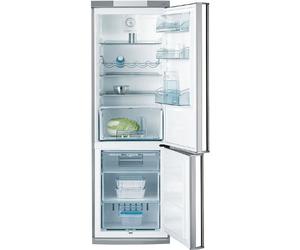 AEG - Electrolux SANTO 71368 KG Réfrigérateur/Congélateur en acier inoxydable / 185 x 59,5 / Capacité utile : 337 L / Côtés argentés / Refroidissement dynamique par chaleur pulsée / A++ / Design 3D / 214 kWh/an