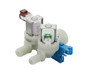 AEG, Electrolux, Zanussi Électrovanne Double Voie avec Débitmètre, Pièce de Rechange pour Lave-linge