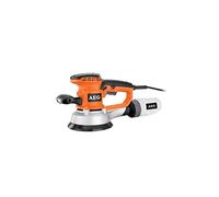 AEG EX 150 ED KSET Ponceuse excentrique Ø150 mm - 440 W, variateur électronique, démarrage progressif, frein de rotation - 25 abrasifs, Finition grandes surfaces