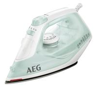 AEG Fer à repasser DB 1740LG - 2400 W - Effet pressing 110 g - Vapeur 0 à 30 g - Indicateur de chaleur résiduelle - Semelle en céramique - Glisse - Réservoir d'eau de 250 ml - Câble de 2 m - Système
