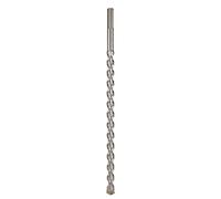 AEG Foret SDS-Max 2 Taillants Ø 24 mm x 540 mm ASDS24540 pour Perforateur | Passage de canalisations d'eau, de gaz ou de gros câbles, plombiers et électriciens, blister de 1 unité, mur très épais