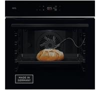 AEG Four encastré WiFi, série 7 Écran couleur TFT-FullTouch avec assistant de cuisson, fabriqué en Allemagne, auto-nettoyage, capteur de température à cœur : pour une cuisson précise, 1 extension
