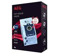 AEG GR203S s-Bag Sac à poussière Anti-Odeur pour Animal de Compagnie, Anti-Odeur, neutralise Les odeurs, air Propre, Fermeture