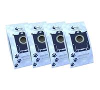 Lot De 4 Sacs Gr203s Anti-Odeur Pour Animal De Compagnie Destinés Aux Aspirateurs Traineaux Aeg, Philips, Tornado, Electrolux.