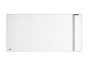 AEG Haustechnik Haustechnik 234825 Chauffage par rayonnement et convecteur DKE 150 pour environ 15 m², 1,5 kW, fonction de sécurité d'économie d'énergie, blanc (ral 9010)