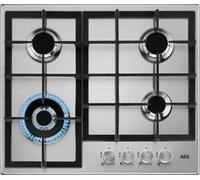 AEG HGB64400SM Argent Table de cuisson intégrée 60 cm de gaz 4 zone(s)