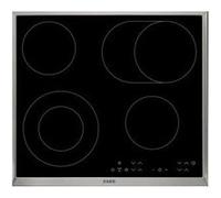 AEG HK634060XB vitrocéramique - 60 cm - vitrocéramique - avec garnitures en acier inoxydable G