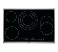 AEG HK854870XB - Vitrocéramique - 4 plaques de cuisson - Niche - largeur : 75 cm - profondeur : 49 cm - noir - avec garnitures en acier inoxydable