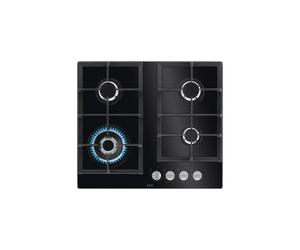 AEG HKB64420NB Noir Encastrable 56 cm Gaz 4 Brûleur(s)