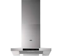 AEG Hotte de cheminée pyramidale en acier inoxydable avec commandes tactiles 60 cm