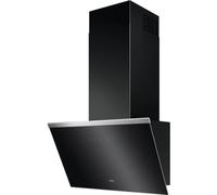 AEG Hotte murale sans tête 60 cm A série 7000 avec Hob2Hood, évacuation et recirculation, moteur haute performance, puissance max. 500 m³/h, 64 - 74 dB(A) maximum, commande tactile, noir DVE5661HB