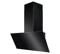 AEG Hotte murale sans tête 90 cm A série 7000 avec Hob2Hood - Extracteur et recirculation - Moteur haute performance - Maximum 500 m³/h/min - 64-74 dB(A) - Commande tactile - Noir - DVE5961HB