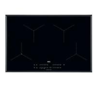 AEG IAE84431FB - Table de cuisson à induction - 4 plaques de cuisson - Niche - largeur : 75 cm - profondeur : 49 cm - avec cadre biseauté - noir noir, Noir G