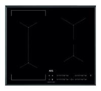 AEG IKE64443FB Table de Cuisson La Induction 60 CM 4 Regions Booster Noir