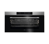 AEG KEK452910M Four multifonction, capacité 85 L, 10 fonctions, sonde thermique, écran tactile, rails télescopiques sur 1 niveau, inox, classe A+, fabriqué dans l'UE