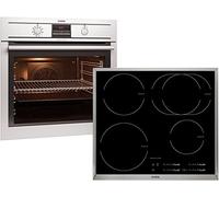 AEG Kit four à pyrolyse BP3003001M + plaque à induction HK654250X-B Encastrable