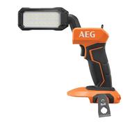 AEG - Lampe d'inspection 18V, 800 lumens, tête pivotante, Crochet rétractable (sans Batt. ni Chargeur) - BSL18-0