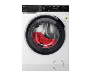 AEG Lave-linge WiFi série 9000 avec AbsoluteCare, SoftWater, pré-adoucisseur d'eau, ProSteam, fonction rafraîchissement, 9,0 kg, silencieux, quantité automatique, fonction recharge, 1400 tr/min