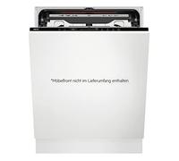 AEG Lave-vaisselle entièrement intégré 60 cm, lave-vaisselle série 7000: avec protection pour verre, classe énergétique C, tiroir à couverts, contrôle horaire personnalisé, silencieux, 40 dB,