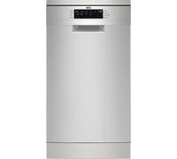 AEG FFB73527ZM Lave-vaisselle 45 cm, 10 couverts, système AirDry, bras asperseur satellite, SoftSpikes, 9 programmes à 4 températures, moteur Inverter, 45 dB(A), Inox, Classe D, Fabriqué en UE