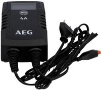 AEG LD4 10616 Chargeur 6 V, 12 V 2 A 4 A, Le Noir