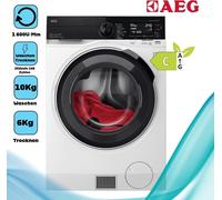 AEG - LWR9W80600 - Lave-linge séchant avec pompe à chaleur - SensiDry - WiFi - 10/6 kg