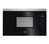 AEG MBB1756DEM - Four micro-ondes grill - encastrable - 17 litres - 800 Watt - acier inoxydable Acier inoxydable G