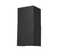 AEG MECK55 Kit de cheminée pour hottes extractrices, amélioration esthétique avec design flexible et télescopique, convient pour différentes hauteurs, noir mat
