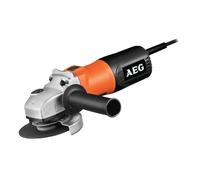 AEG - Meuleuse 115mm 800 Watts avec changement du disque à clé, poignée anti-vibrations (livrée sans disque) - WS8-115S