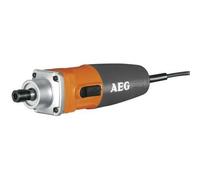 AEG Meuleuse Droite 500 W GS500E Pince 6 mm 10000-29000 tr/min 1,3 kg | Charbons auto-rupteurs, 2 vitesses de rotation, poids contenu, travaux de précision sur métal, ébavurage et gravure fine