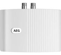 AEG Petit chauffe-eau instantané hydraulique MTD 650 pour lave-mains, 6,5 kW, sans fiche, raccordement fixe 230V, résistant à la pression + sans pression, testé VDE