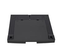 AEG N1WYHSK6 Cadre intermédiaire noir mat sans perçage, cadre de connexion pour machine à laver sur sèche-linge, économise de l'espace, surface de travail extractible 15 kg